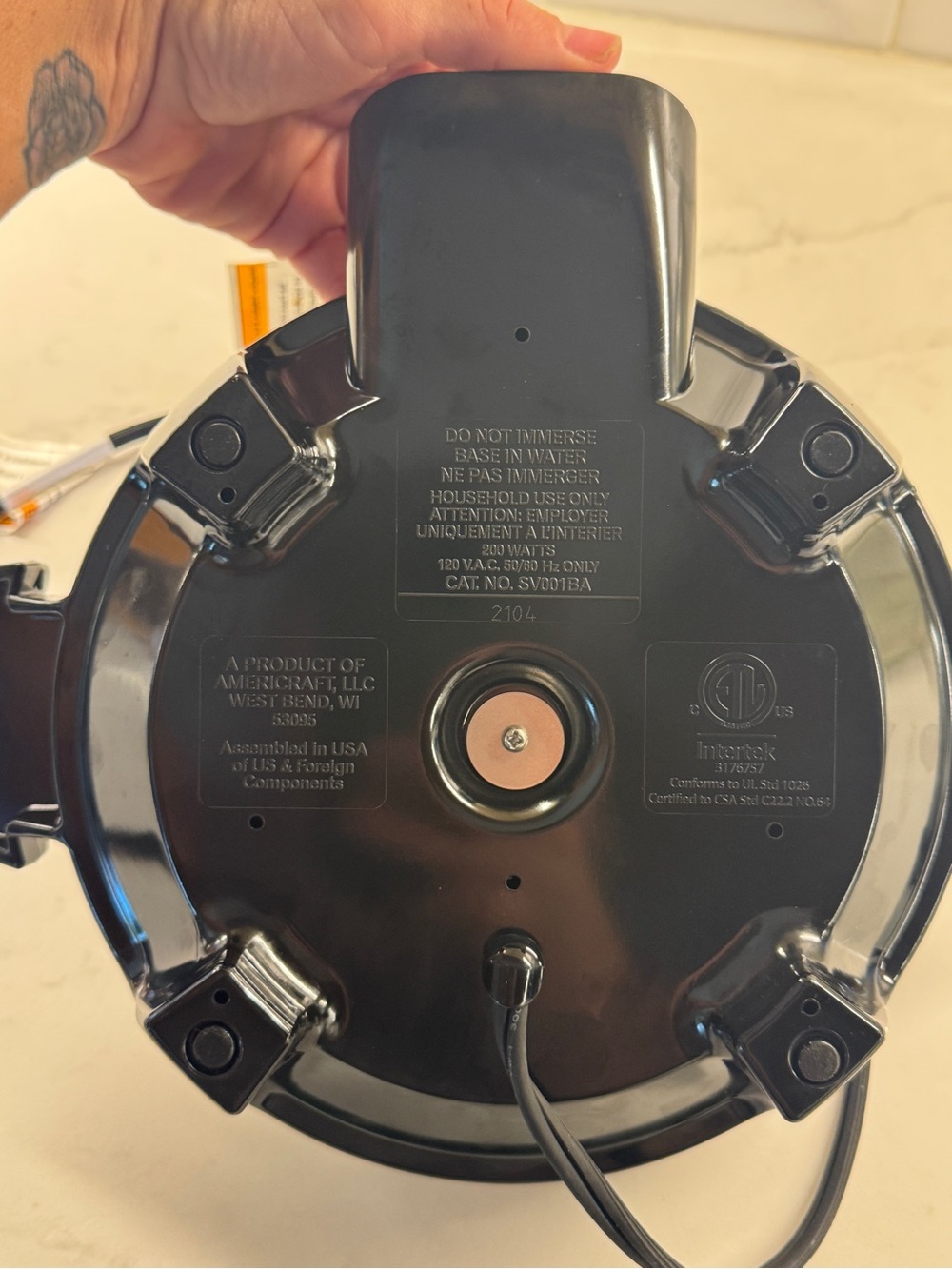360 Cookware Slow Cooker Base - Picture 5 of 5